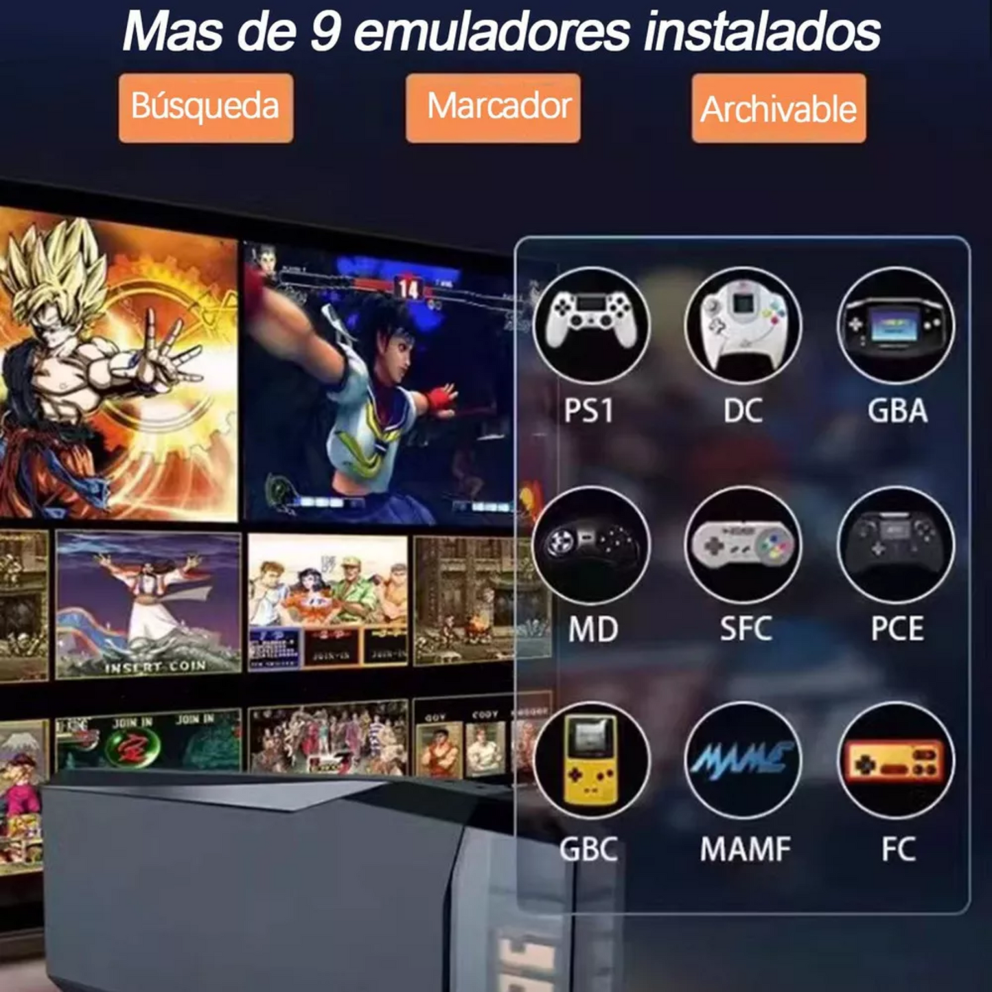Consola de juegos inalámbrica retro Stick
