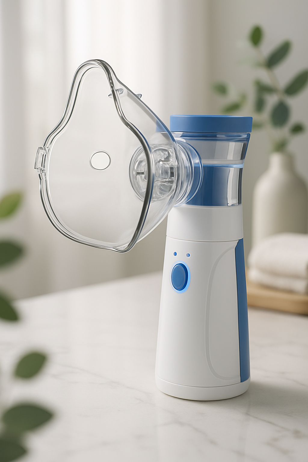 💨 PulmoCare® – Nebulizador Portátil para Niños y Adultos