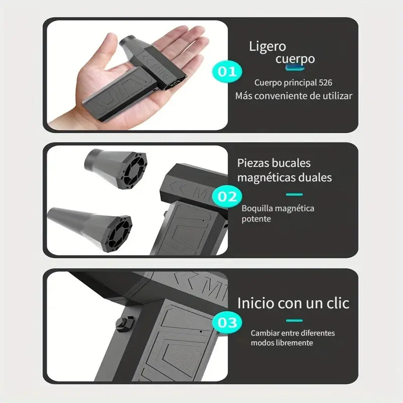 Mini Soplador Turbo Jet Sin cable