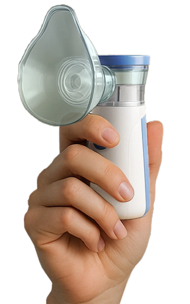 💨 PulmoCare® – Nebulizador Portátil para Niños y Adultos