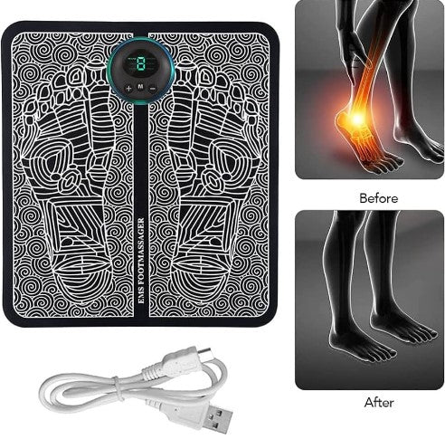 RelaxFeet® – Masajeador EMS USB para Pies Cansados