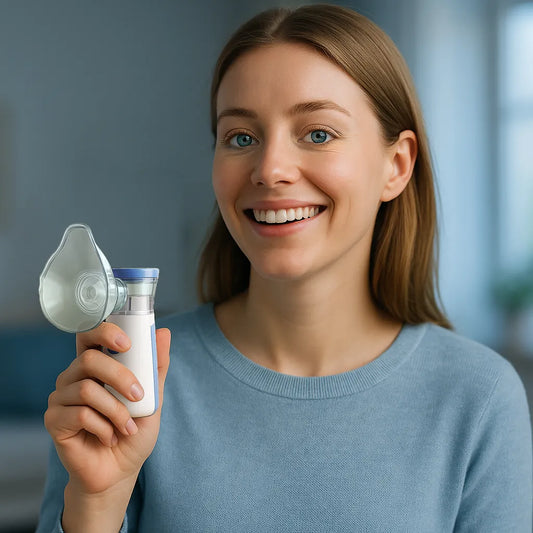 💨 PulmoCare® – Nebulizador Portátil para Niños y Adultos