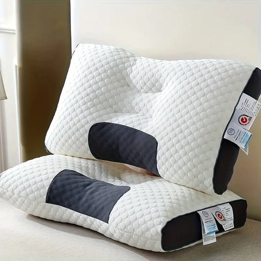 🔥Pack de 2 Almohada Cervical Viscoelástica – El Secreto para un Sueño Profundo y Sin Dolor🔥