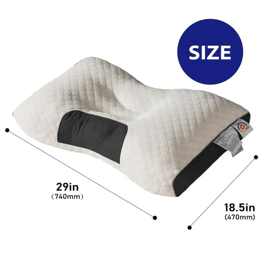 🔥Almohada Cervical Viscoelástica – El Secreto para un Sueño Profundo y Sin Dolor🔥